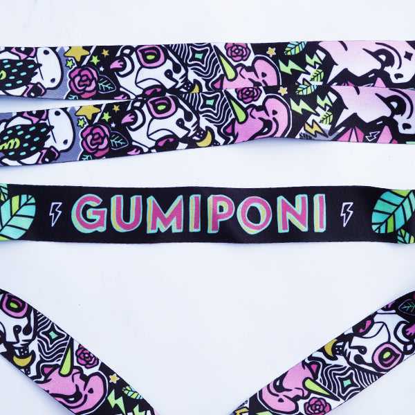GumiPoni "Grumps and Grims" Lanyard