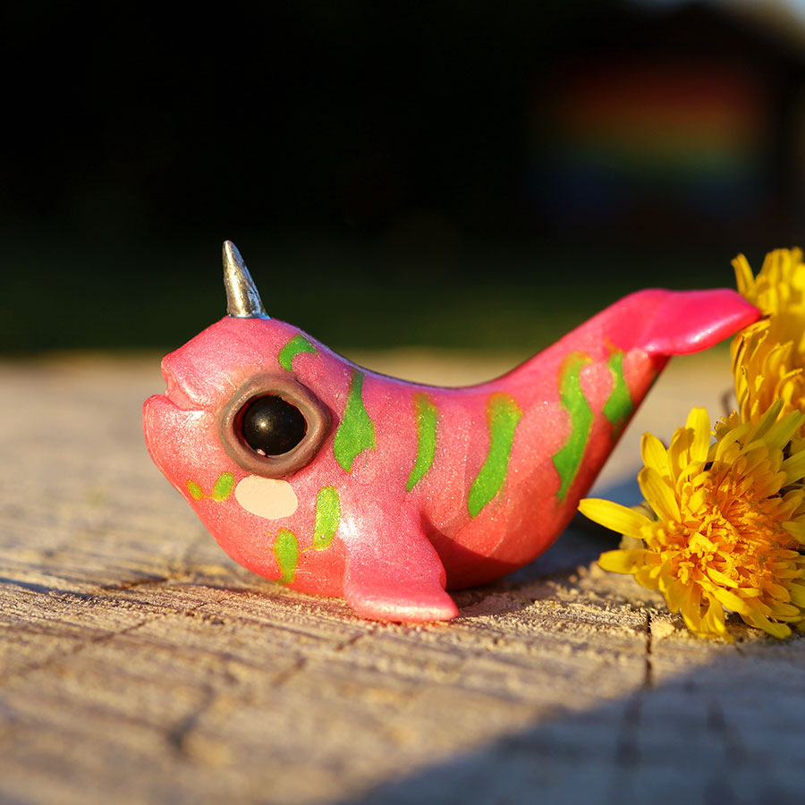 Watermelon Narwhal GumiPoni