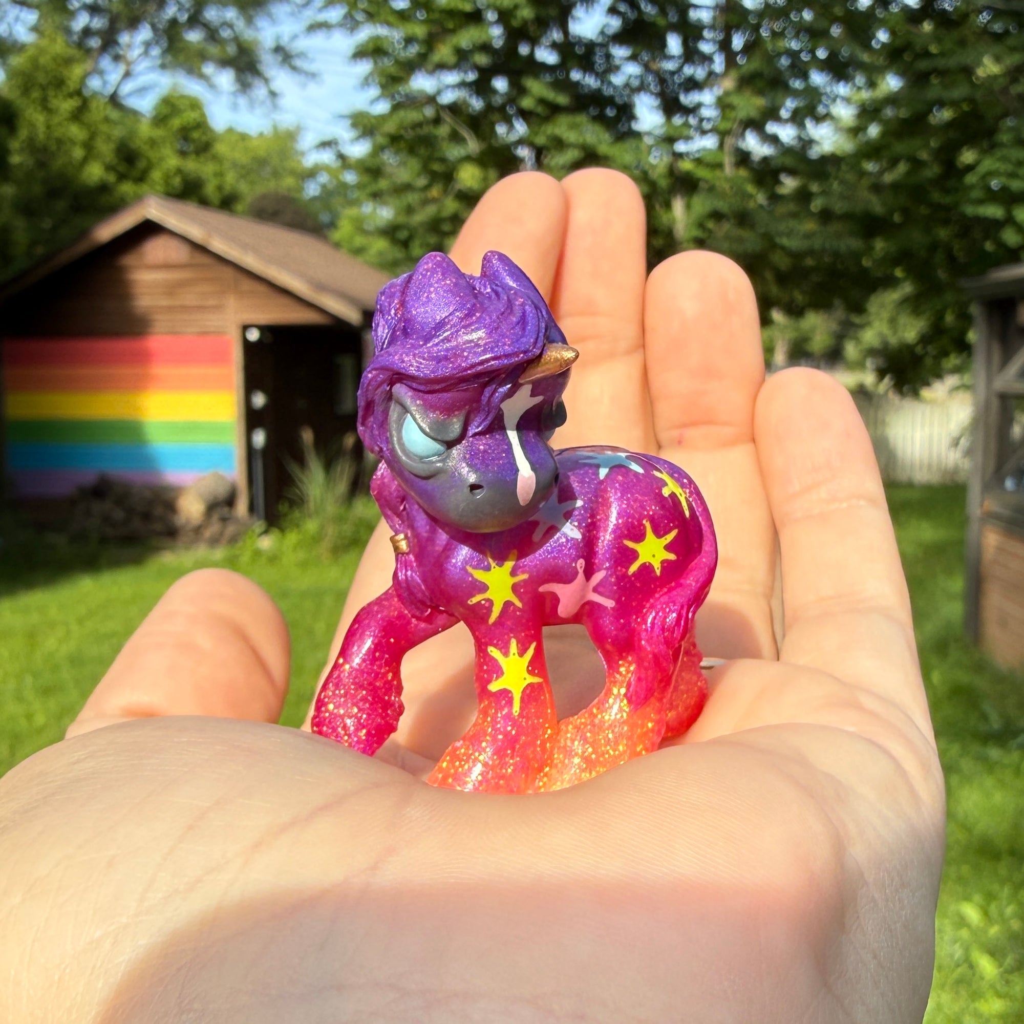 Ombré Grumpicorn GumiPoni