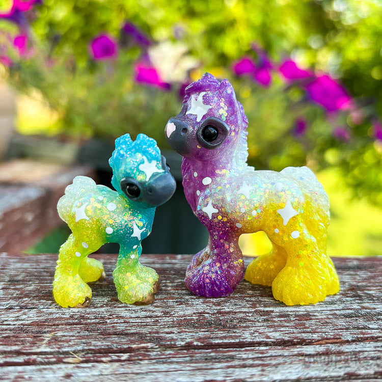Huckleberry Lemonade and Juniper Lemonade Momma and Baby GumiPoni