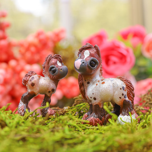 Red Roan Momma & Baby Set