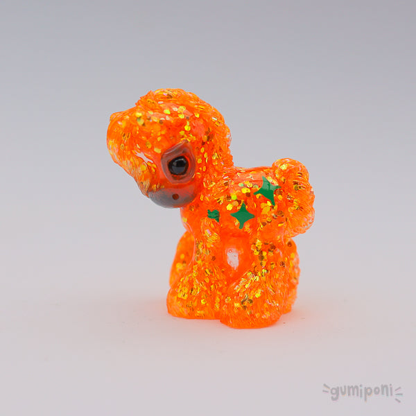 Orange Shimmer Cob GumiPoni