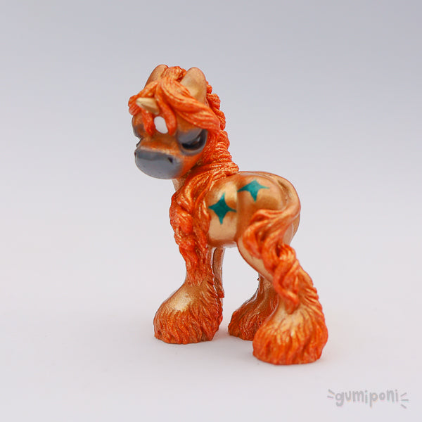Ginger Grumpicorn GumiPoni