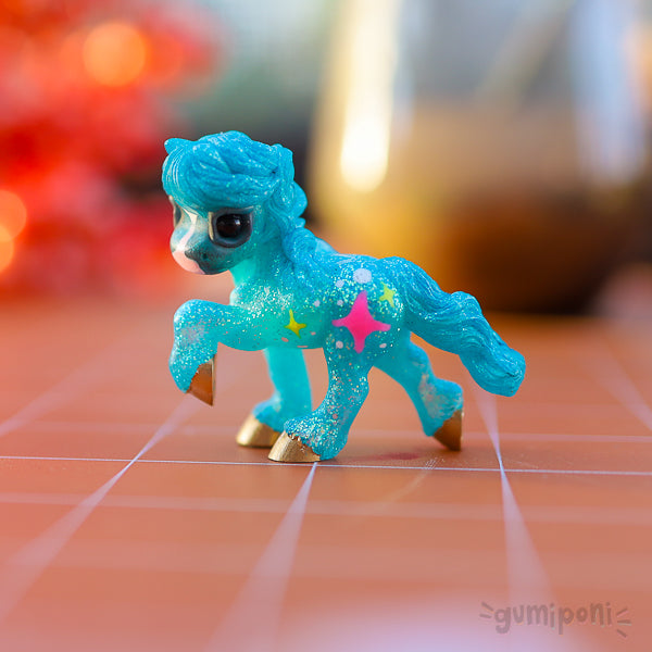 Turquoise Jessica GumiPoni