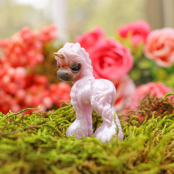 Frosty Lilac Grumpicorn GumiPoni