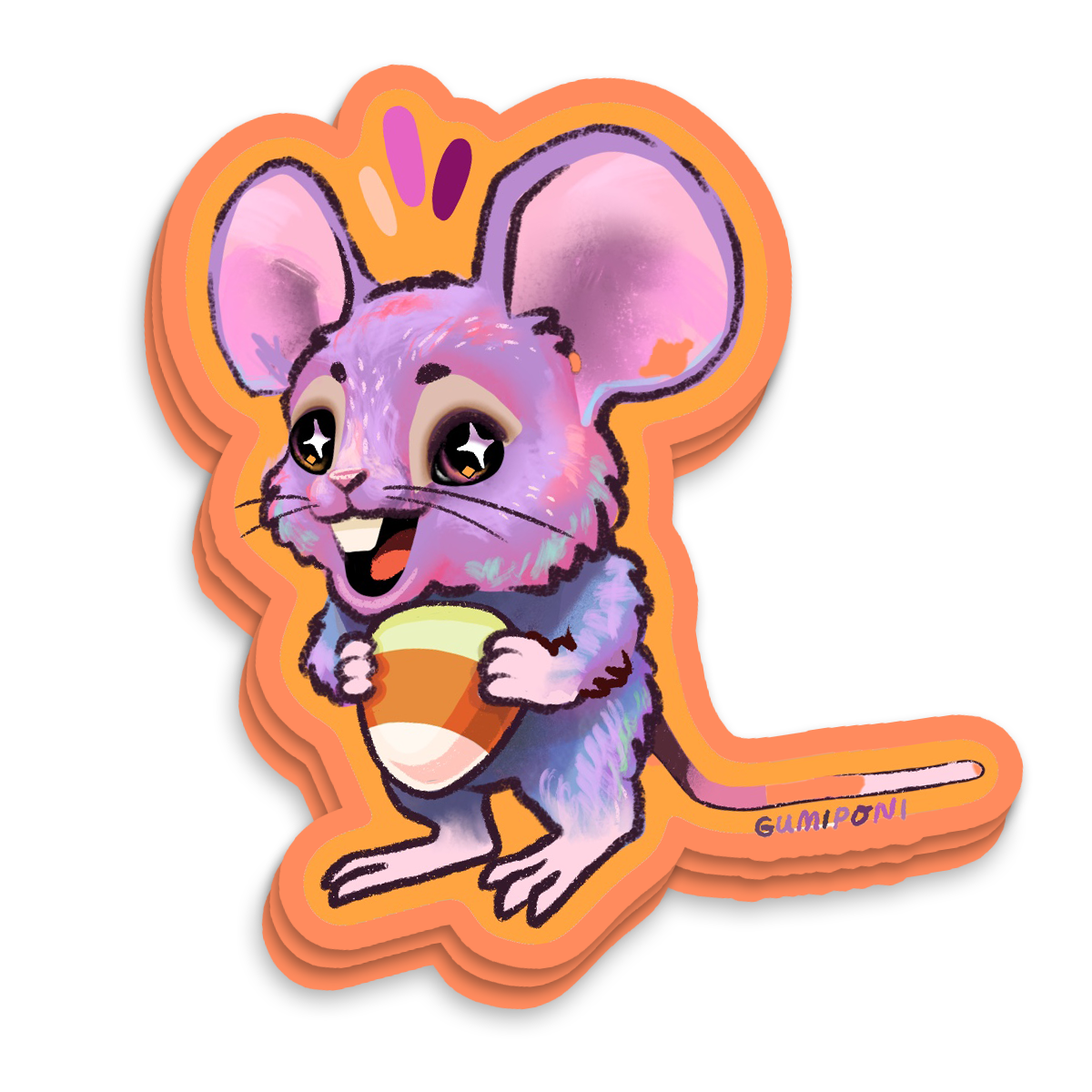 Mouse Friend Sticker