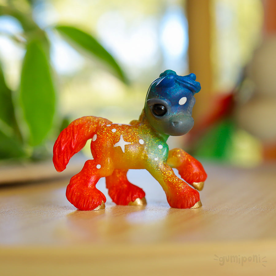 Rainbow Mustang GumiPoni