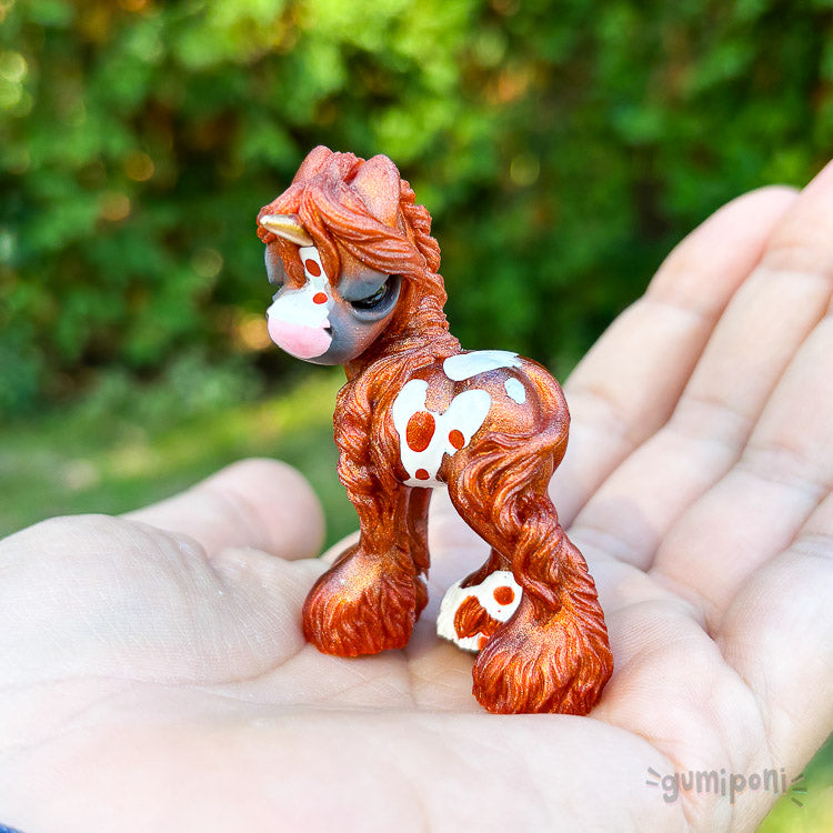 Chestnut Grumpicorn GumiPoni
