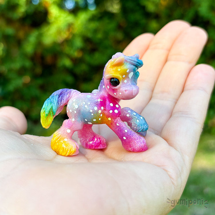 Rainbow Sherbet Mustang GumiPoni