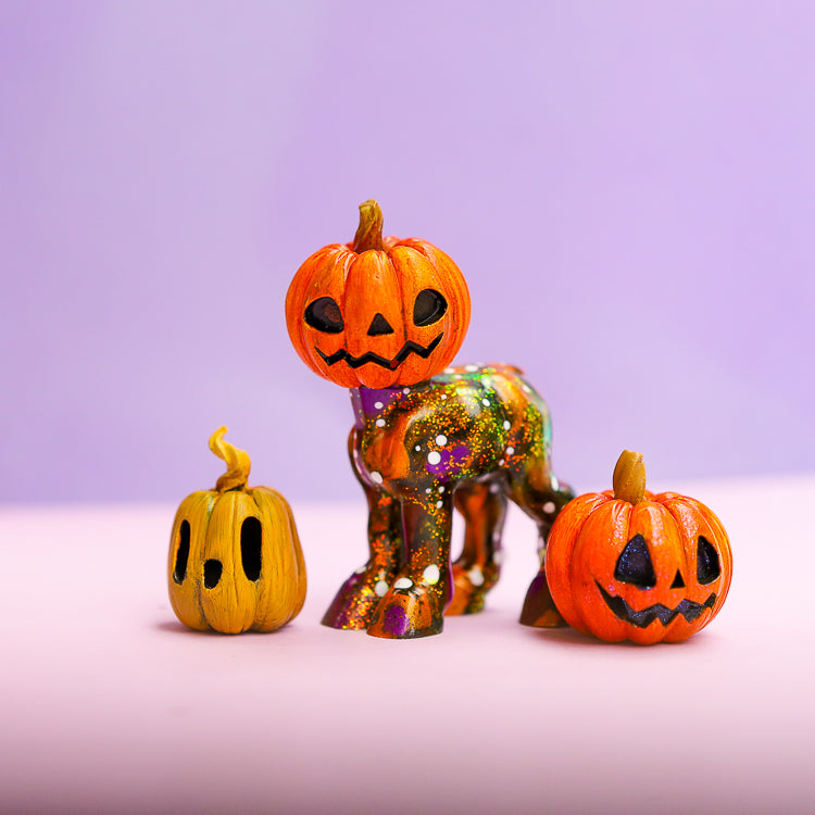 "Jill" Pumpkin Head GumiPoni