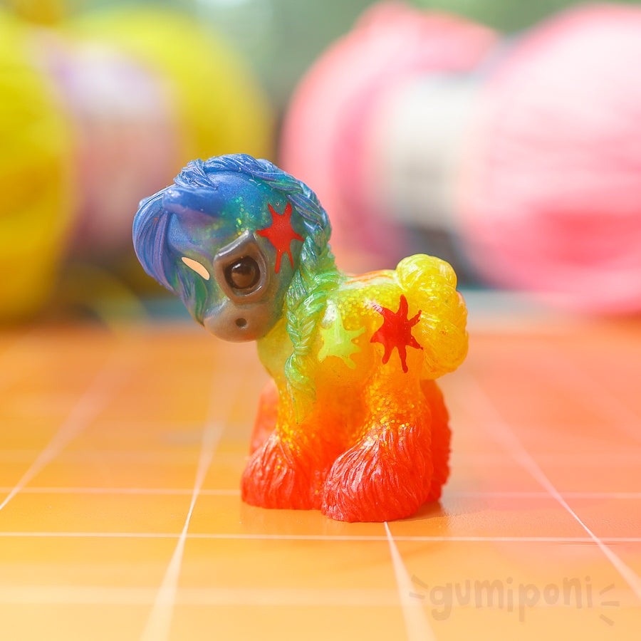 Rainbow Cob Grumpicorn