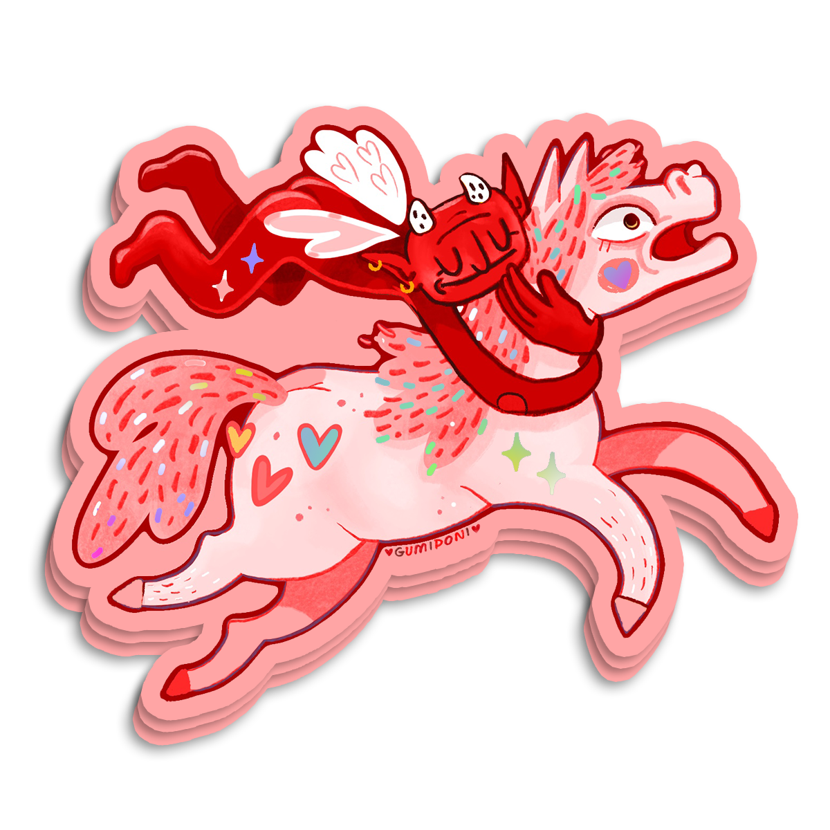 Goblin Jocky Sticker