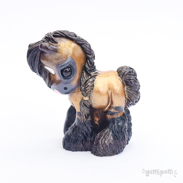 Buckskin Cob GumiPoni