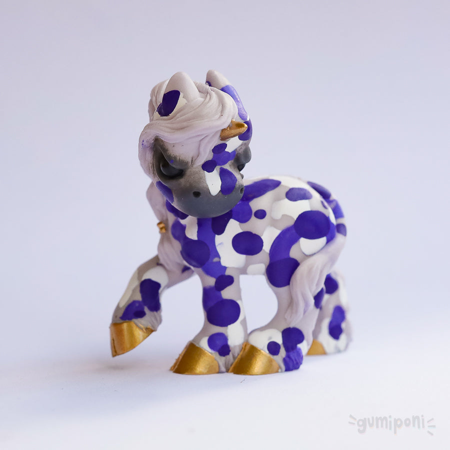 Purple Camo Grumpicorn GumiPoni