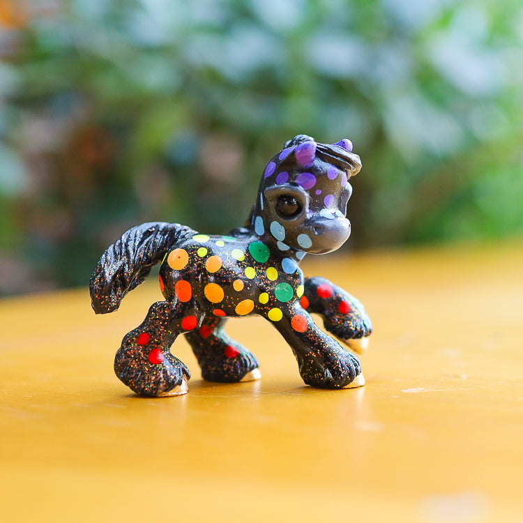 Rainbow Spot Mustang GumiPoni