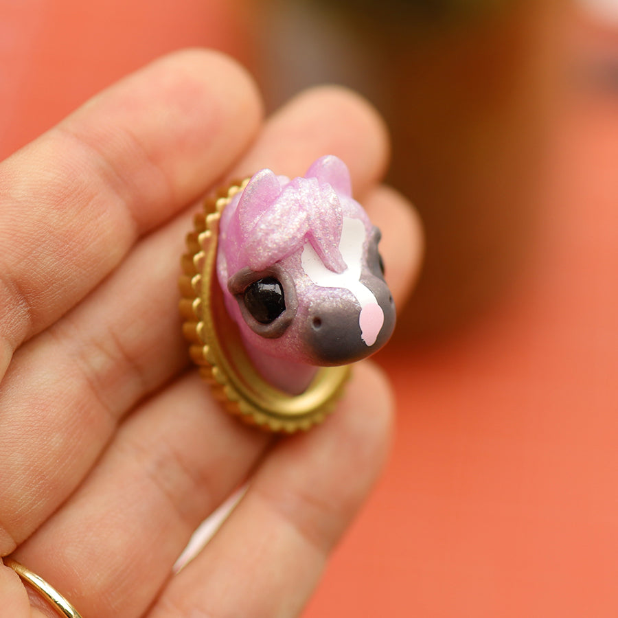 Lilac Sweetie Magnet Head