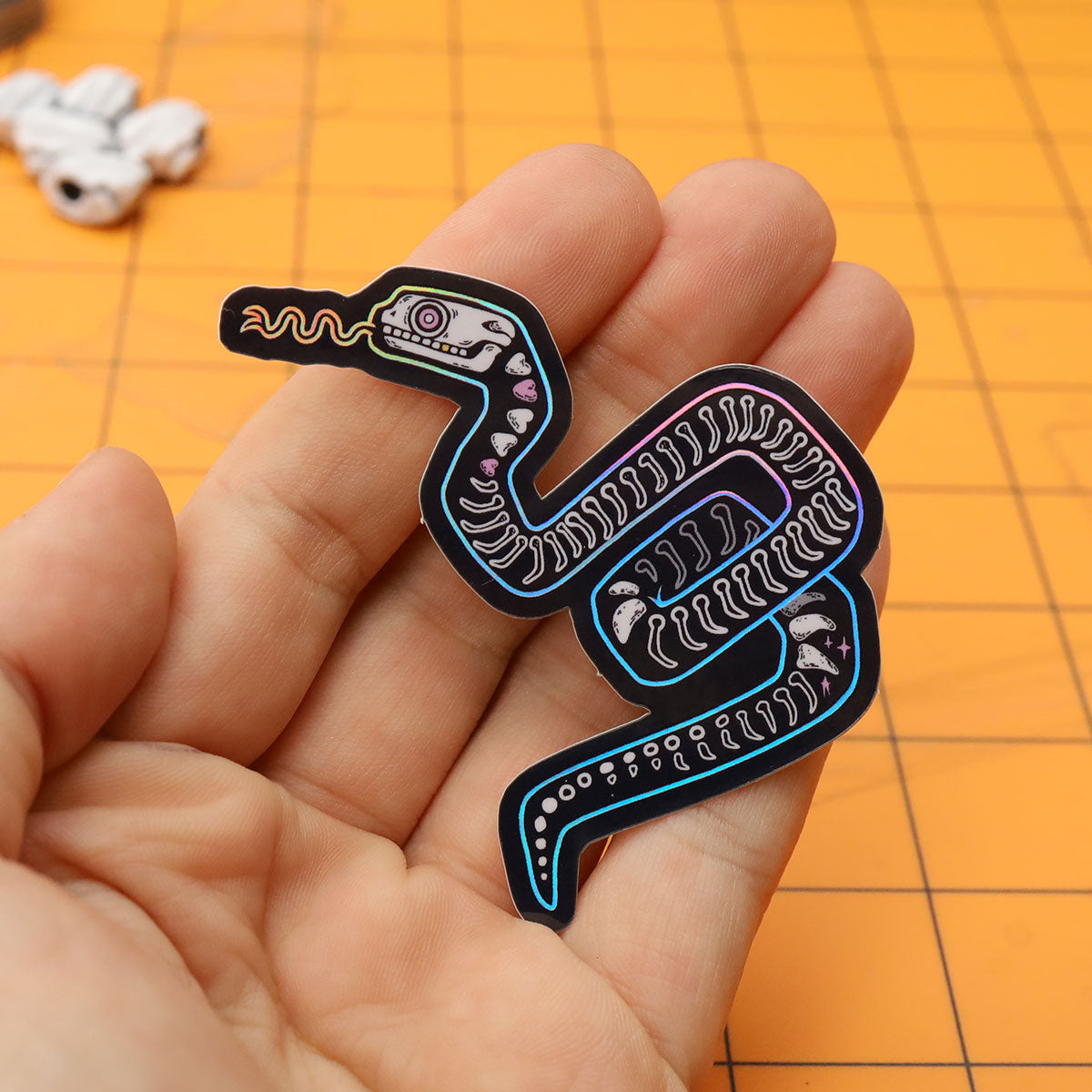 SkeleSnek Sticker