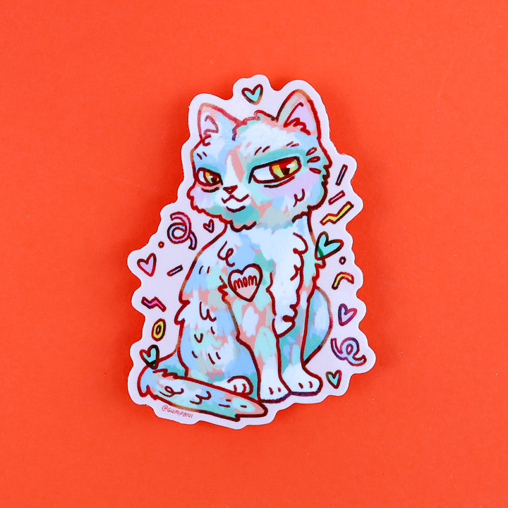 Pinky Kitten Sticker