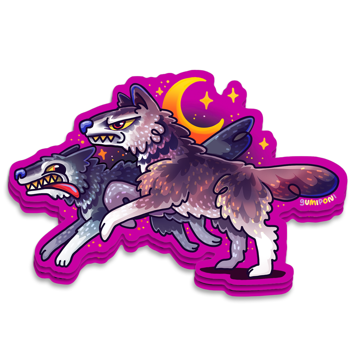 Wolf Pack Sticker