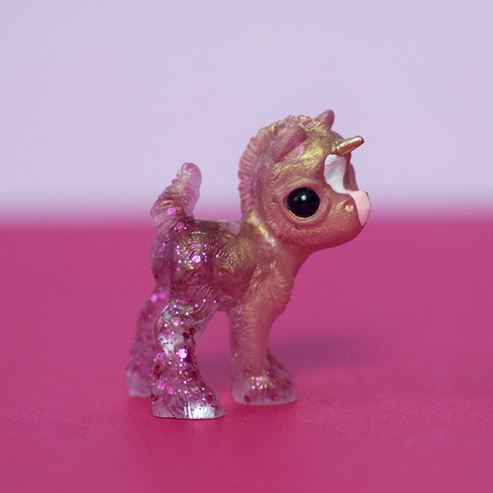 Rosey Glitter Gumicorn Baby