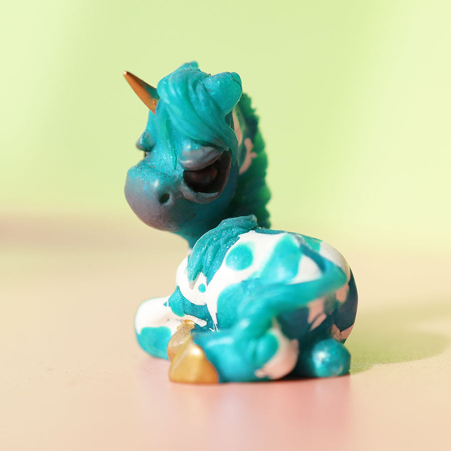 Turquoise Grumpicorn GumiPoni