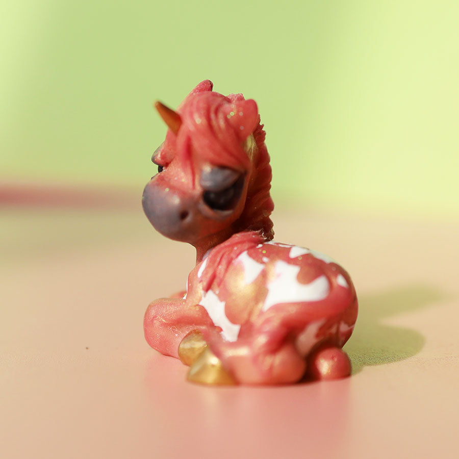 Rose Gold Grumpicorn GumiPoni