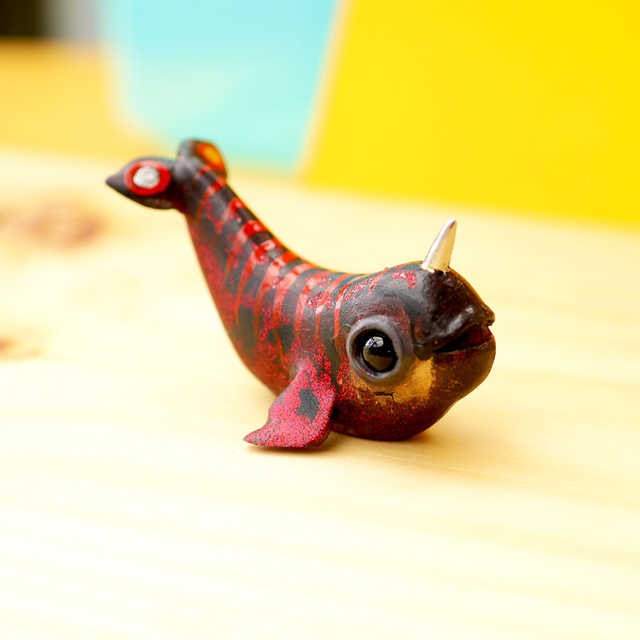 Red Narwhal GumiPoni