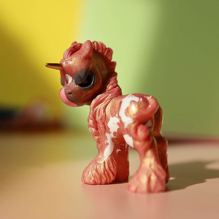 Rose Gold Grumpicorn GumiPoni
