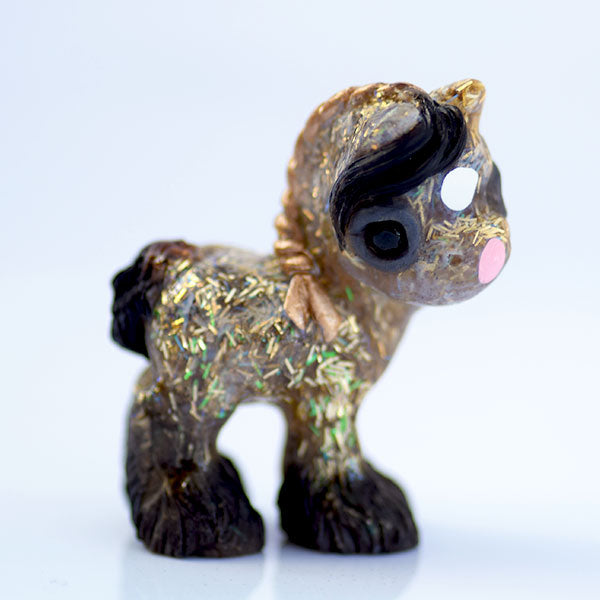 Glitter Buckskin Draft GumiPoni