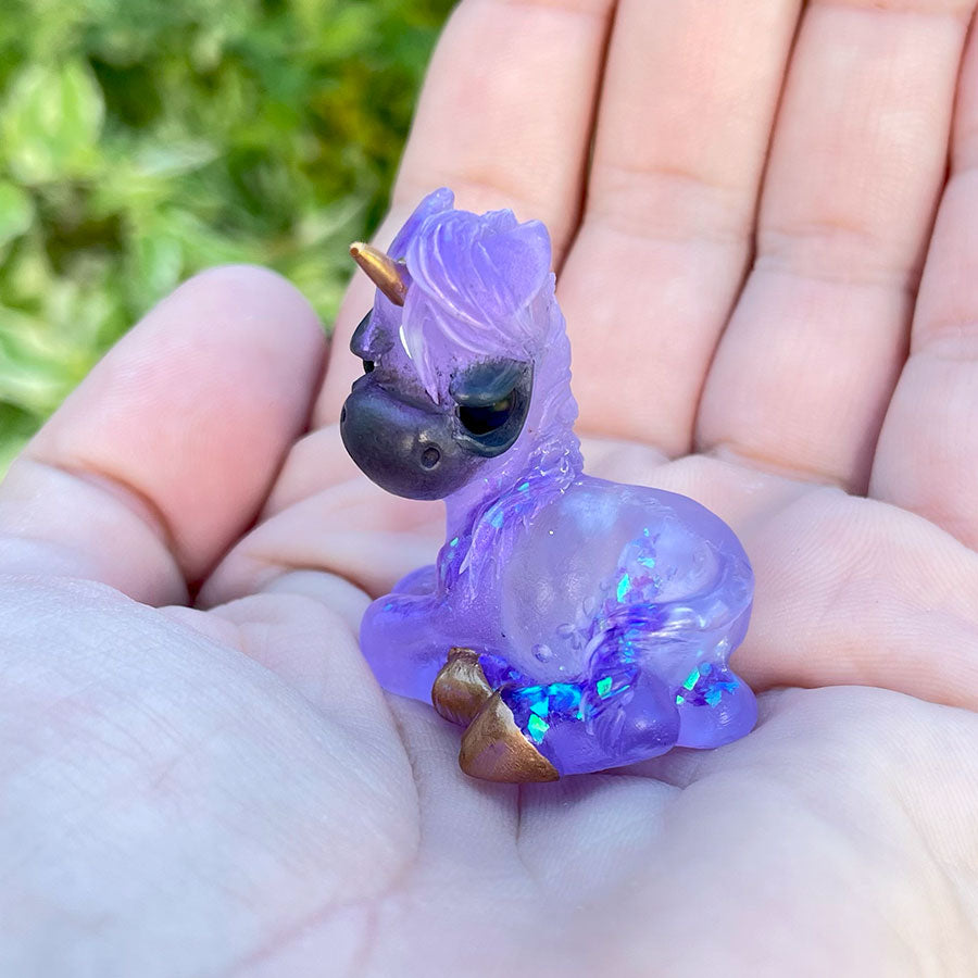 Purple Snowglobe GumiPoni
