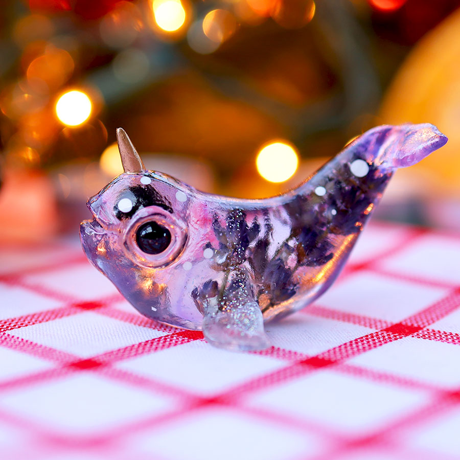 Lavender Narwhal GumiPoni
