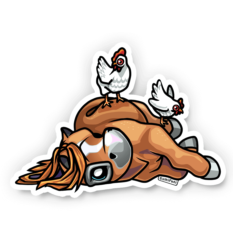 "Chickens" June 2020 Sticker
