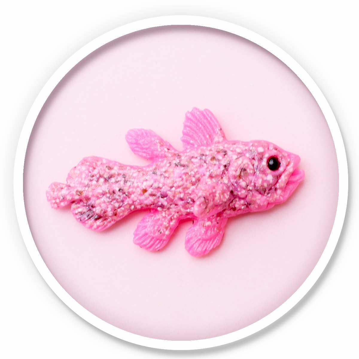Coelacanth Magnet • Pink