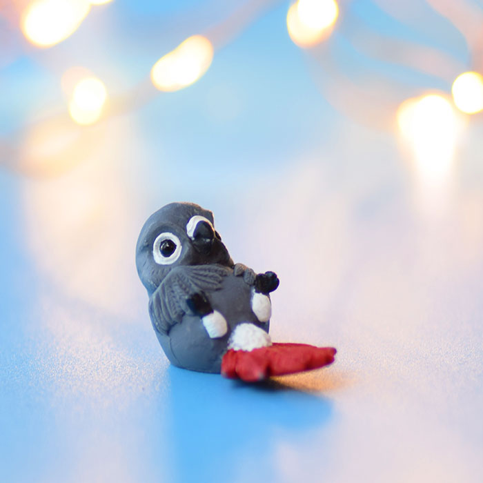 African Grey birb GumiPoni