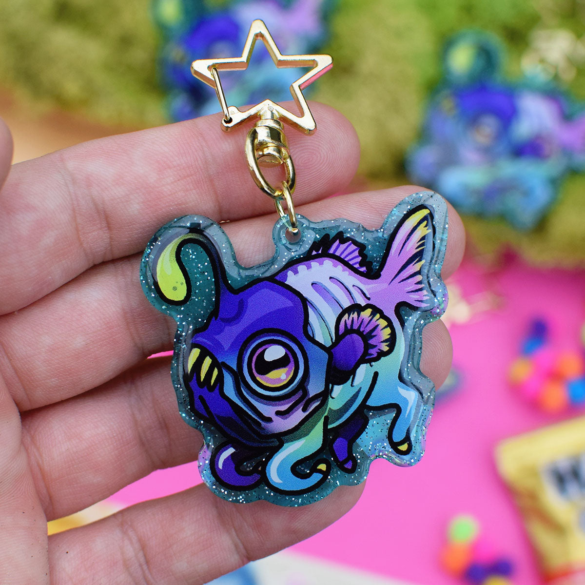 Angler Hippoh Collectible Keychain!