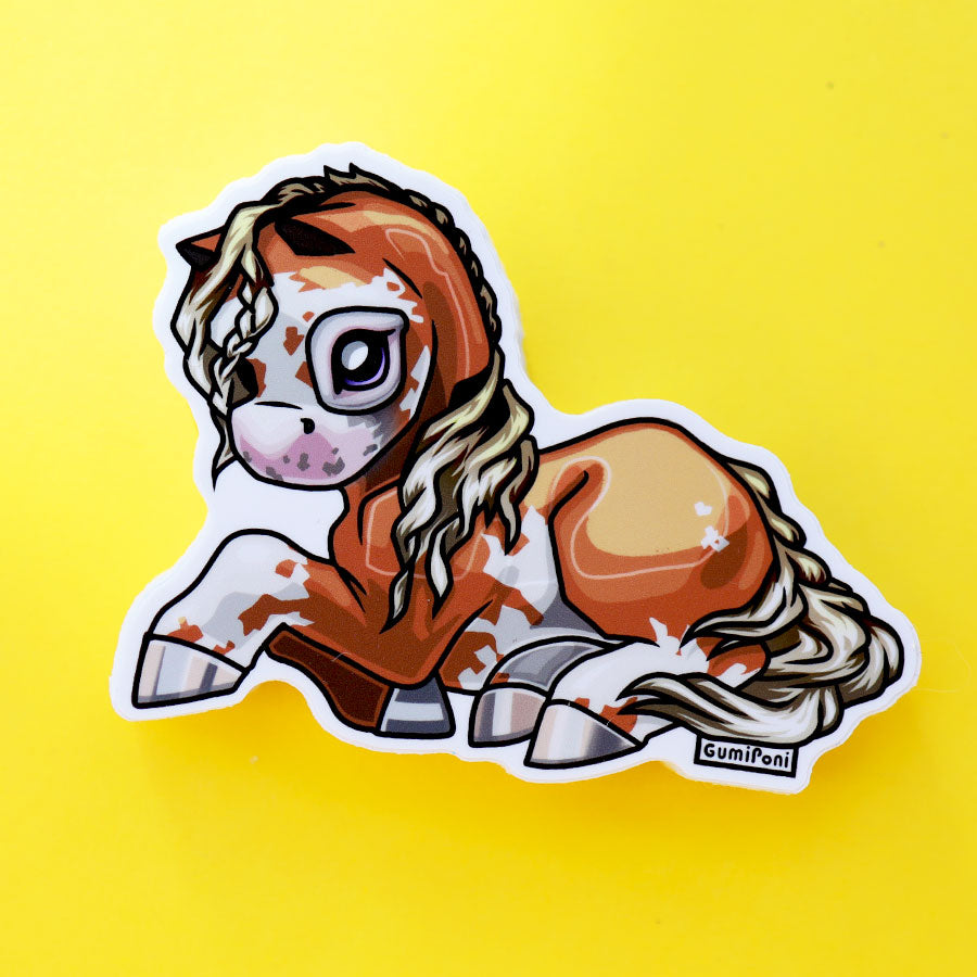 Lazy Pinto Vinyl Sticker