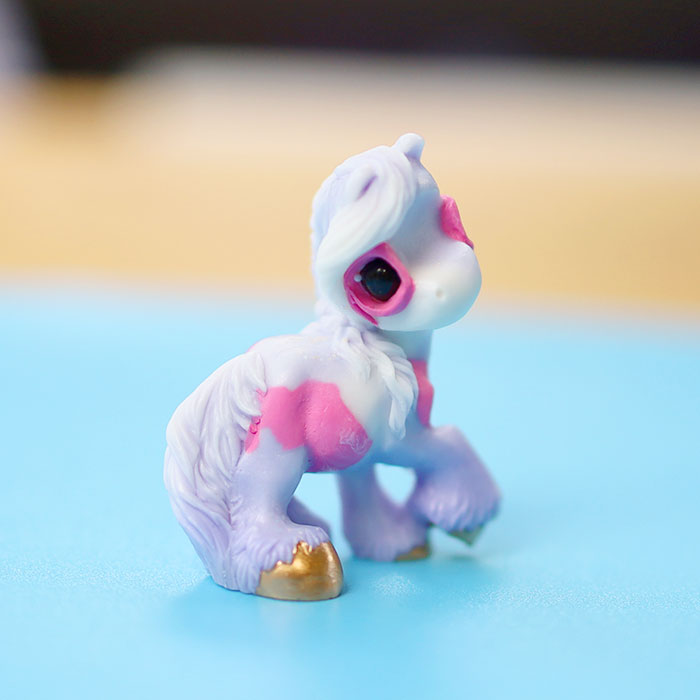 Pink with light purple fade GumiPoni