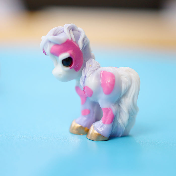 Pink with light purple fade GumiPoni
