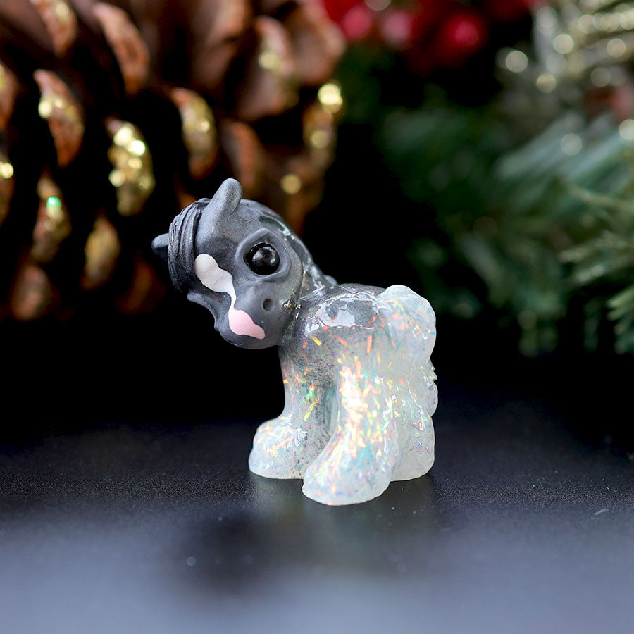 Grey and Glitter GumiPoni