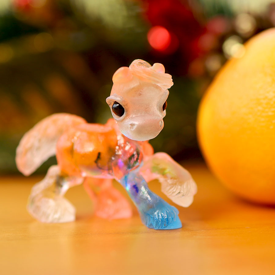 Orange and Blue Crystal GumiPoni