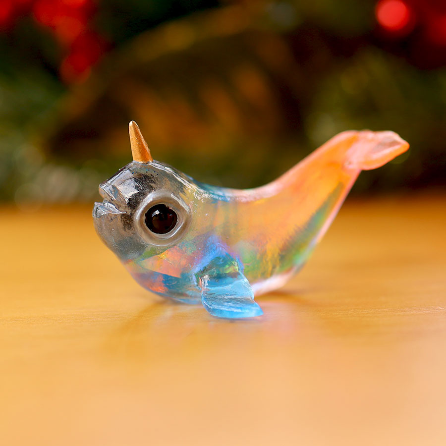 Crystal Narwhal GumiPoni