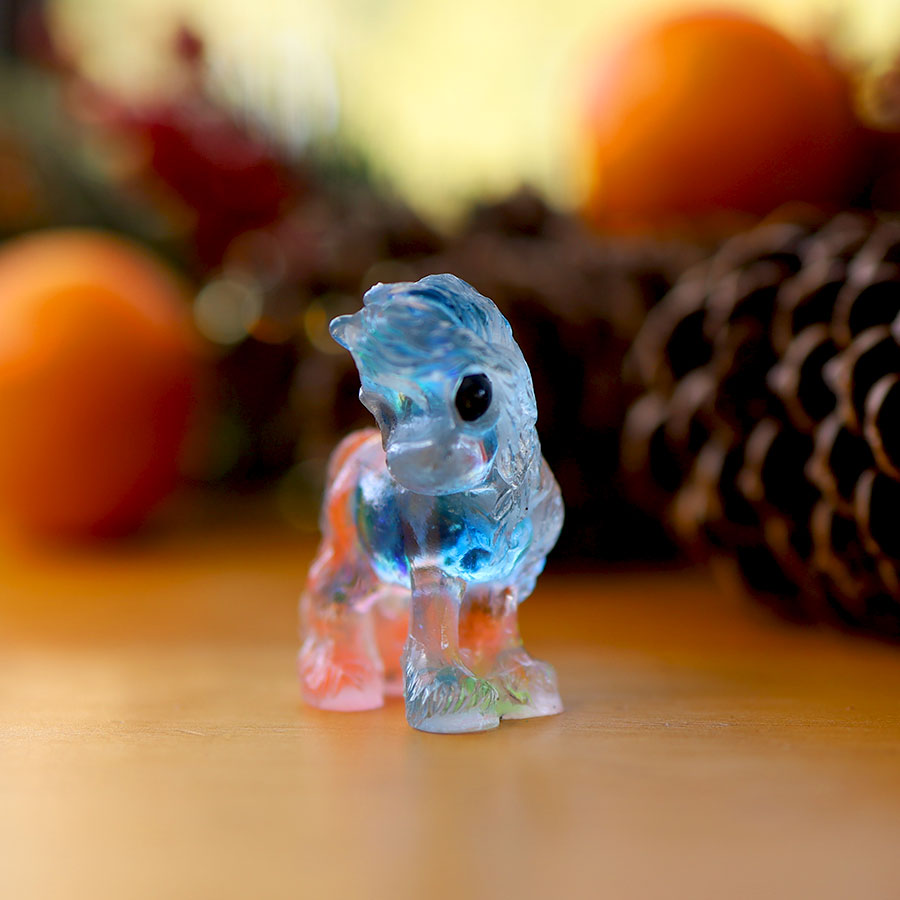 Blue & Orange Clear GumiPoni