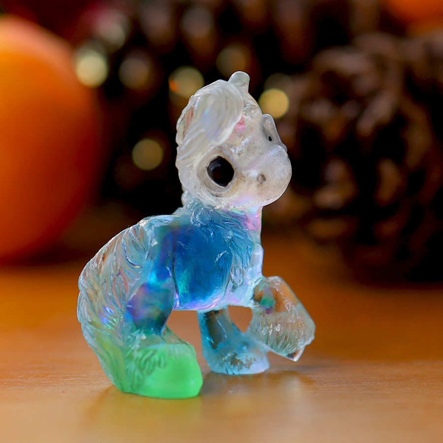 Blue and Green Clear GumiPoni